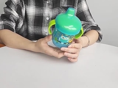 Spill-Proof Baby Sippy Cup - 9oz Capacity for Mess-Free Feeding