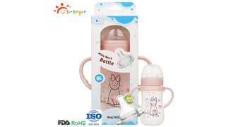Newborn baby feeding bottle